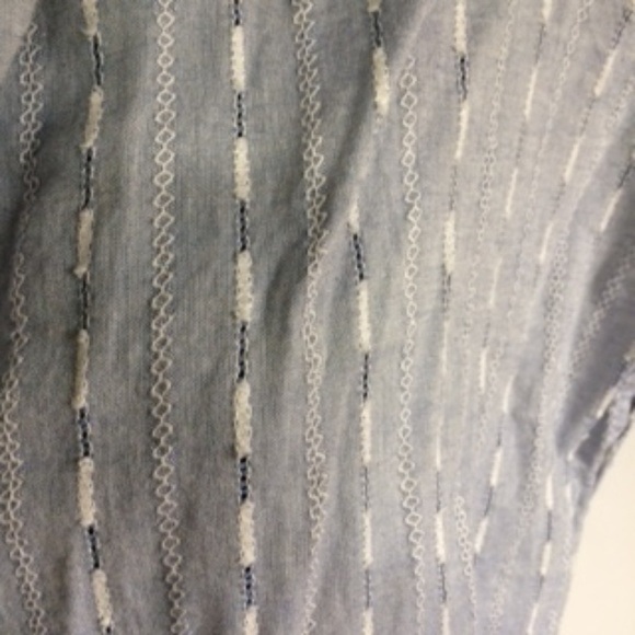 Solitaire Swim Button Down Tunic Cover Up S - Picture 5 of 5